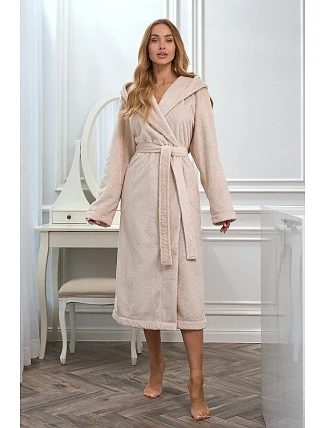 Župan L&L 2602 Honey, dlouhý, velikosti S–XL Župan L&L 2602 Honey, dlouhý, velikosti S–XL