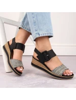 Remonte W RKR646 kožené sandály na platformě Remonte W RKR646 kožené sandály na platformě