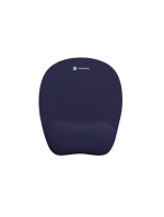 NATEC CHIPMUNK PODLOŽKA POD MYŠ NAVY BLUE 230X200MM PAMĚŤOVÁ PĚNA