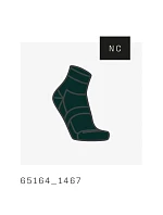 Cyklistické ponožky POC Cadence Road Short Sock, zelené