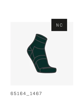 Cyklistické ponožky POC Cadence Road Short Sock, zelené
