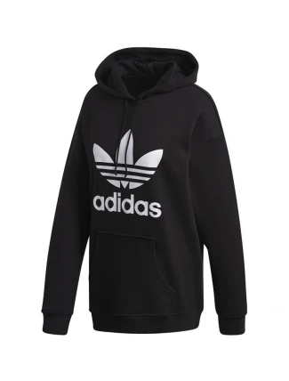 Dámská mikina s kapucí Trefoil W FM3307 - Adidas Dámská mikina s kapucí Trefoil W FM3307 - Adidas