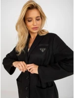 Dámský kabát LK PL 509128 .19 černá - FPrice