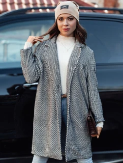 Dámský oversize kabát TEDDSTYLE černý FashionStreet NY0725