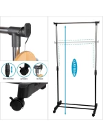 Šatní skříň šatní skříň 78x41x93-158CM ALPINA