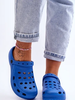 Dámské Nazouváky Modré Pěnové Crocsy EVA