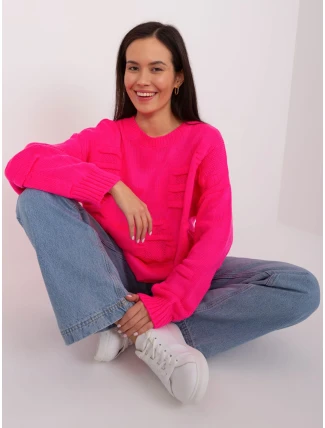 Jumper BA SW 8053.31 fluo růžový