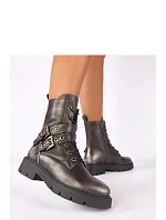 Dámské kotníkové boty M-806 grafitové - Solea