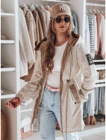 Dámská přechodná bunda parka GLAMOON béžová FashionStreet TY4811