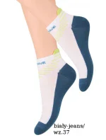 Dámské kotníkové ponožky Steven art.050 Dámské kotníkové ponožky Steven art.050