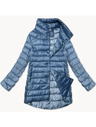 Světle modrá dámská prošívaná bunda se stojáčkem Minority (P3-6908-30S) Světle modrá dámská prošívaná bunda se stojáčkem Minority (P3-6908-30S)