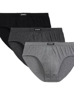 Pánské slipy 3 pack 006 mix1 - Atlantic