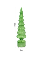 VÁNOČNÍ STROMEK ZELENÝ VEDL 7 KORUN TEPLÁ BÍLÁ 40CM