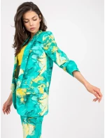 Dámské sako DHJ MA 7684A 1.22X tyrkysové