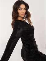 Šaty DHJ SK 20003.85 černá Šaty DHJ SK 20003.85 černá