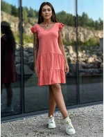 TW SK 2113 šaty.17P korál