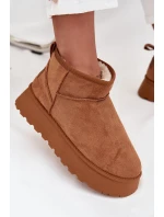 Dámské sněhule na platformě Camel Celyra