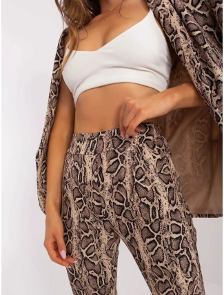 DHJ kalhoty SP 13926 3.67P černá a béžová DHJ kalhoty SP 13926 3.67P černá a béžová