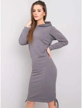 Šaty RV SK 6163.02X tmavě šedé