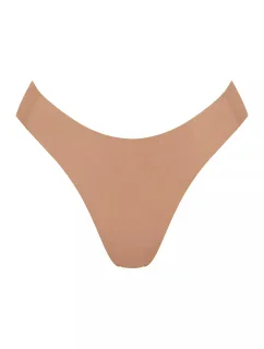 Dámská tanga ZERO Feel 2.0 High leg - BROWN - hnědé 00CM - SLOGGI