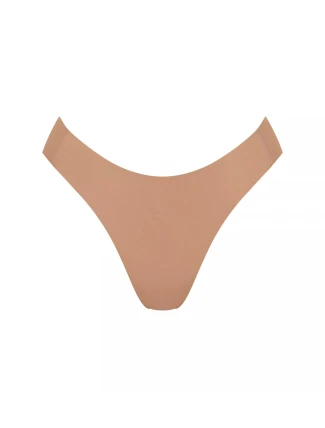 Dámská tanga ZERO Feel 2.0 High leg - BROWN - hnědé 00CM - SLOGGI