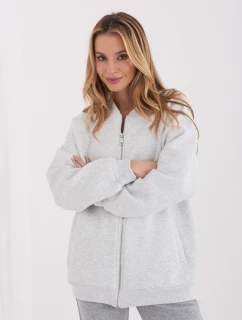 WT BL mikina A1454.84 světle šedá