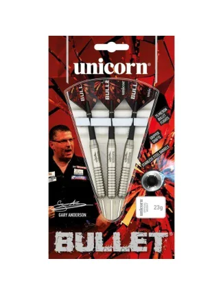 SPORT Šipky Unicorn Bullet z nerezové oceli - Gary Anderson 22g:27520|24g:27521|26g:27522 - Bullet SPORT Šipky Unicorn Bullet z nerezové oceli - Gary Anderson 22g:27520|24g:27521|26g:27522 - Bullet