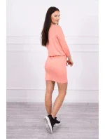 Dámské šaty 9013 / 16839 Meruňková - Kesi Dámské šaty 9013 / 16839 Meruňková - Kesi