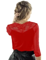 Dámská halenka Danita red plus - ELDAR