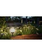 SOLÁRNÍ OKRASNÁ KULOVÁ LAMPA 10X34,5CM