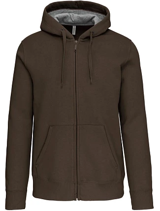 Kariban K 444 Mikina s kapucí z těžké bavlny 20.K444 dark khaki Kariban K 444 Mikina s kapucí z těžké bavlny 20.K444 dark khaki