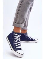 Dámské Klasické Vysoké Boty Modré Remos Dámské Klasické Vysoké Boty Modré Remos