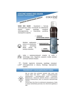Coccine Nano Deo Silver Shoe Freshener 75ml