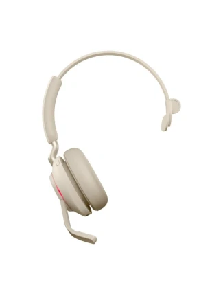 Bezdrátová sluchátka do uší Jabra Evolve2 65 MS Mono Link380c, béžová