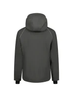 Tech Shell bunda unisex tmavě šedá