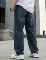 Pánské džíny baggy navy blue FashionStreet UX4480