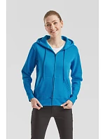 Fruit of the Loom Premium Lady-Fit Hooded Jacket Dámská mikina s kapucí 16.2118 heather grey Fruit of the Loom Premium Lady-Fit Hooded Jacket Dámská mikina s kapucí 16.2118 heather grey