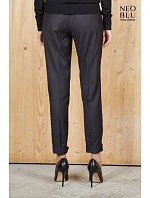NEOBLU Germain Women Dámské kalhoty 24.3779 deep black NEOBLU Germain Women Dámské kalhoty 24.3779 deep black