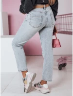 Dámské rovné džínové kalhoty s páskem BLUEDEN FashionStreet UY2359