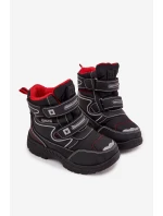 Zateplené Dětské Sněhule Traperky Big Star OO374049 Černé