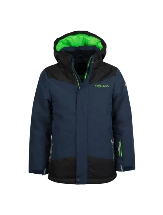 Trollkids Dětská zateplená bunda Norefjell pro holky/chlapce nepromokavá tmavě modrá (132-100) Trollkids Dětská zateplená bunda Norefjell pro holky/chlapce nepromokavá tmavě modrá (132-100)