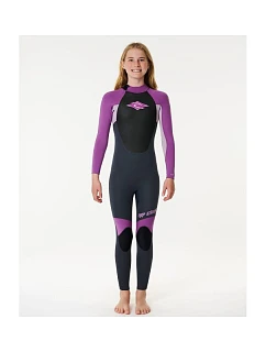Neoprén RIP CURL Kids Omega 5/3 Gb fialovo-modrý