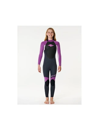 Neoprén RIP CURL Kids Omega 5/3 Gb fialovo-modrý