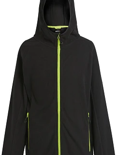 Regatta TRF 690 Fleecová bunda structure s kapucí "Navigate" 36.F690 black/lime green