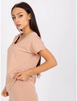 Tričko AP TS A 004 camel