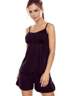 Dámské pyžamo Albina black - ELDAR