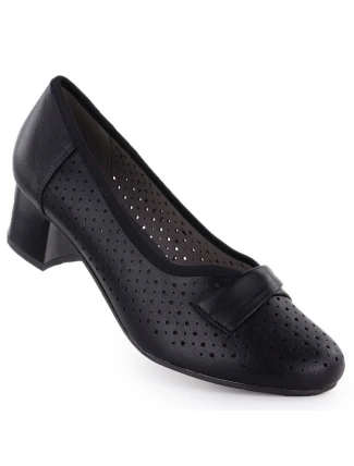 Dámské černé ažurové lodičky Jezzi 233-12
