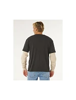 Pánské tričko RIP CURL Inner Visions Smashed L/S Tee, černé Pánské tričko RIP CURL Inner Visions Smashed L/S Tee, černé