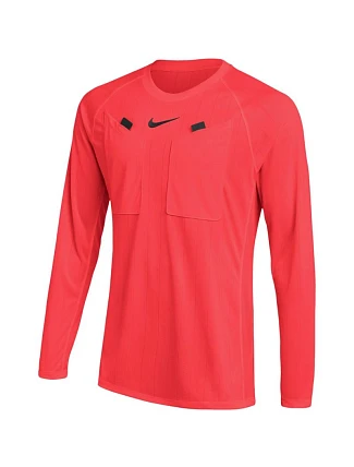 Pánské tričko Nike Dri-FIT Referee III s dlouhým rukávem, korálová barva, HV8326, velikost 635 M