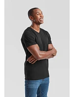 Fruit of the Loom Original V-Neck T Pánské tričko s výstřihem do V 16.1426 black Fruit of the Loom Original V-Neck T Pánské tričko s výstřihem do V 16.1426 black